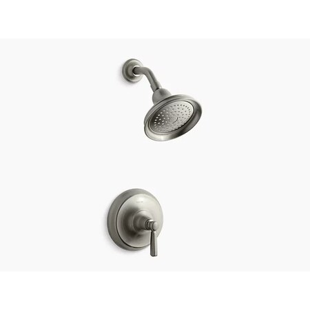 Kohler Bancroft(R) Rite-Temp(R) Shower Valve Trim With Metal Lever Handle And 2.5 Gpm Showerhead TS10583-4-BN